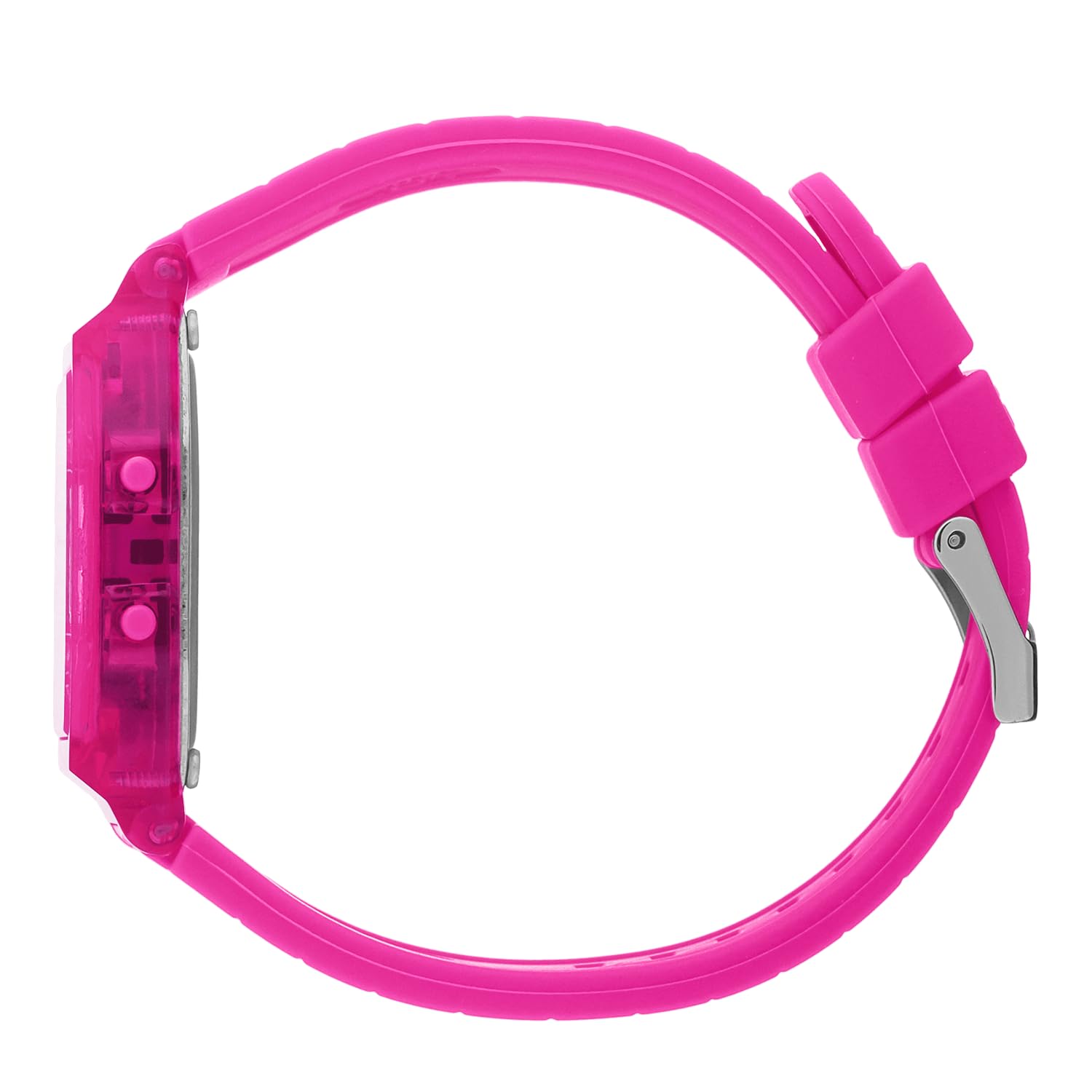 Ice-Watch - ICE digit retro clear - Armbanduhr mit Silikonarmband (Small)