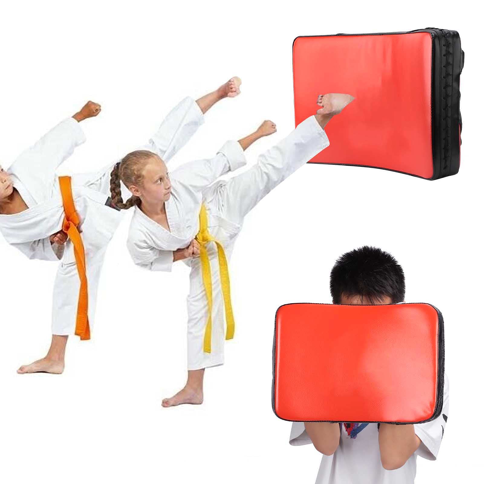 Taekwondo Kick Boxing Pad Arti Marziali Muay Thai Piede Bersaglio Side Kick Punch Pad Attrezzatura da allenamento ammortizzante di grandi dimensioni per Taekwondo Boxe Kara