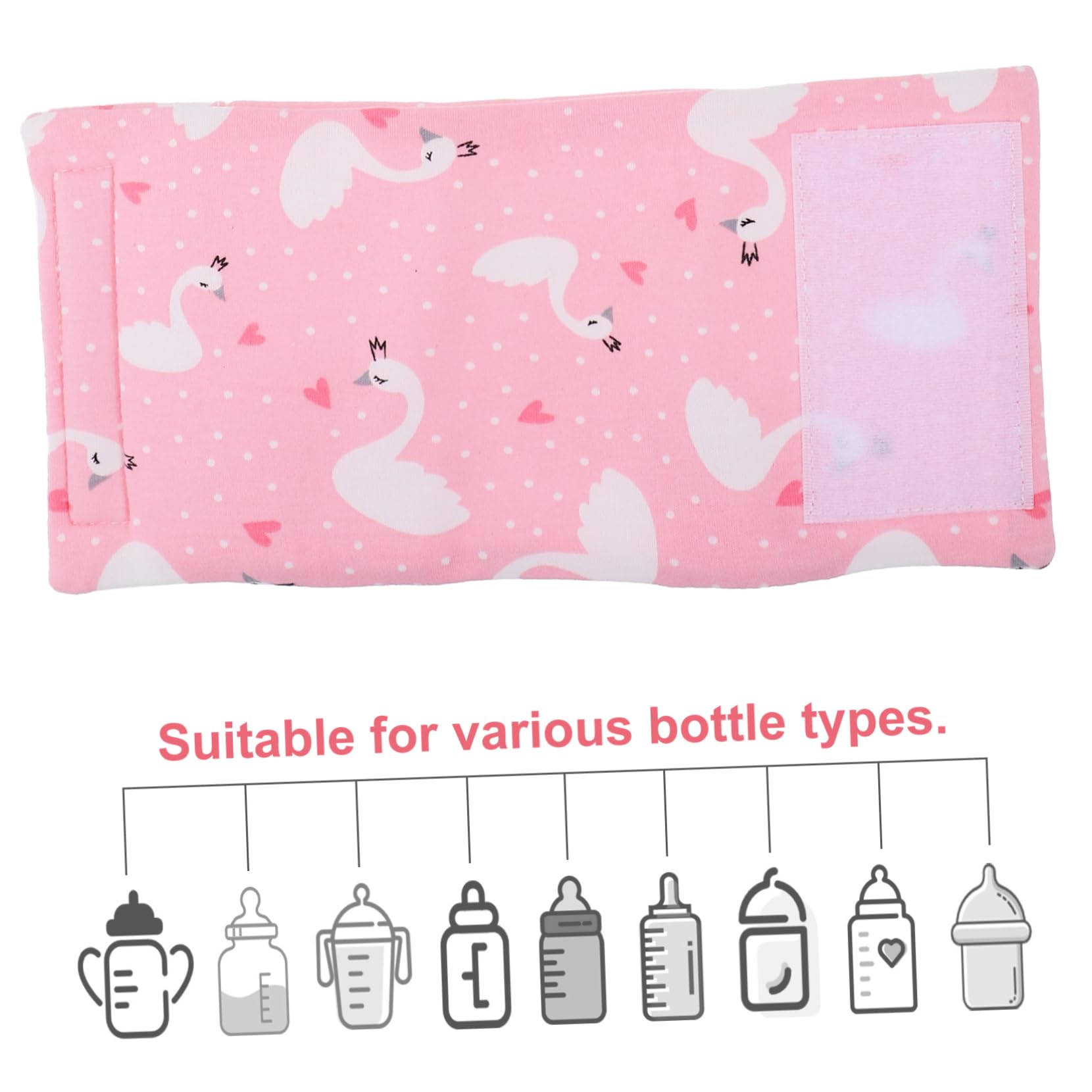 Toyvian 2 Pz Scaldalatte Scaldabiberon Mamma Coperchio Della Bottiglia Isolante Scalda Pappe Per Neonati Borsa Per Biberon Borsa Scaldabiberon Tazza Temperatura Costante Cotone Madre