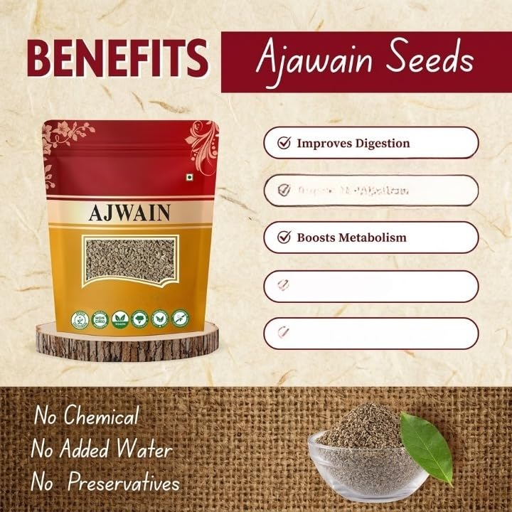 Ajwain Moti - Carom Seed - 100 Gr