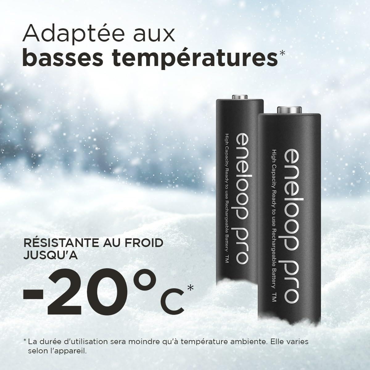 Eneloop Pro - Lote de 5 pilas recargables (2500 mAh, AA Ni-MH, 2 unidades)