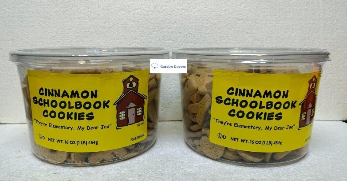 Amazon.com: Trader Joe Cinnamon Schoolbook Cookies 16oz 454g (Two