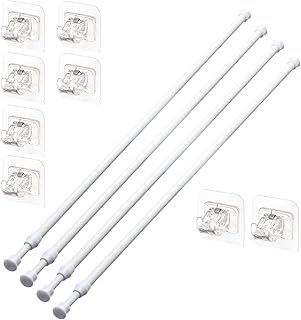 Bukela 4 Pcs Spring Tension Rods