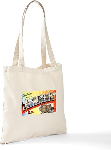 Miniatura 7 de CafePress Albany New York Greetings Tote Bag Canvas Tote