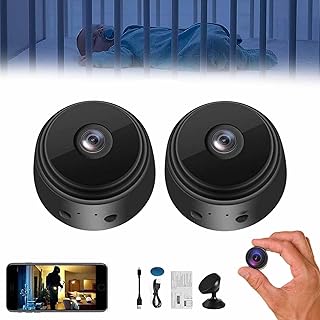 Camtrix Magnetic Mini Security Camera, Mini 1080p HD Wireless Magnetic Security Camera with App, Mini Security Cameras Wireless Hidden Night Vision Motion Detection for Home Indoor Outdoor (2)
