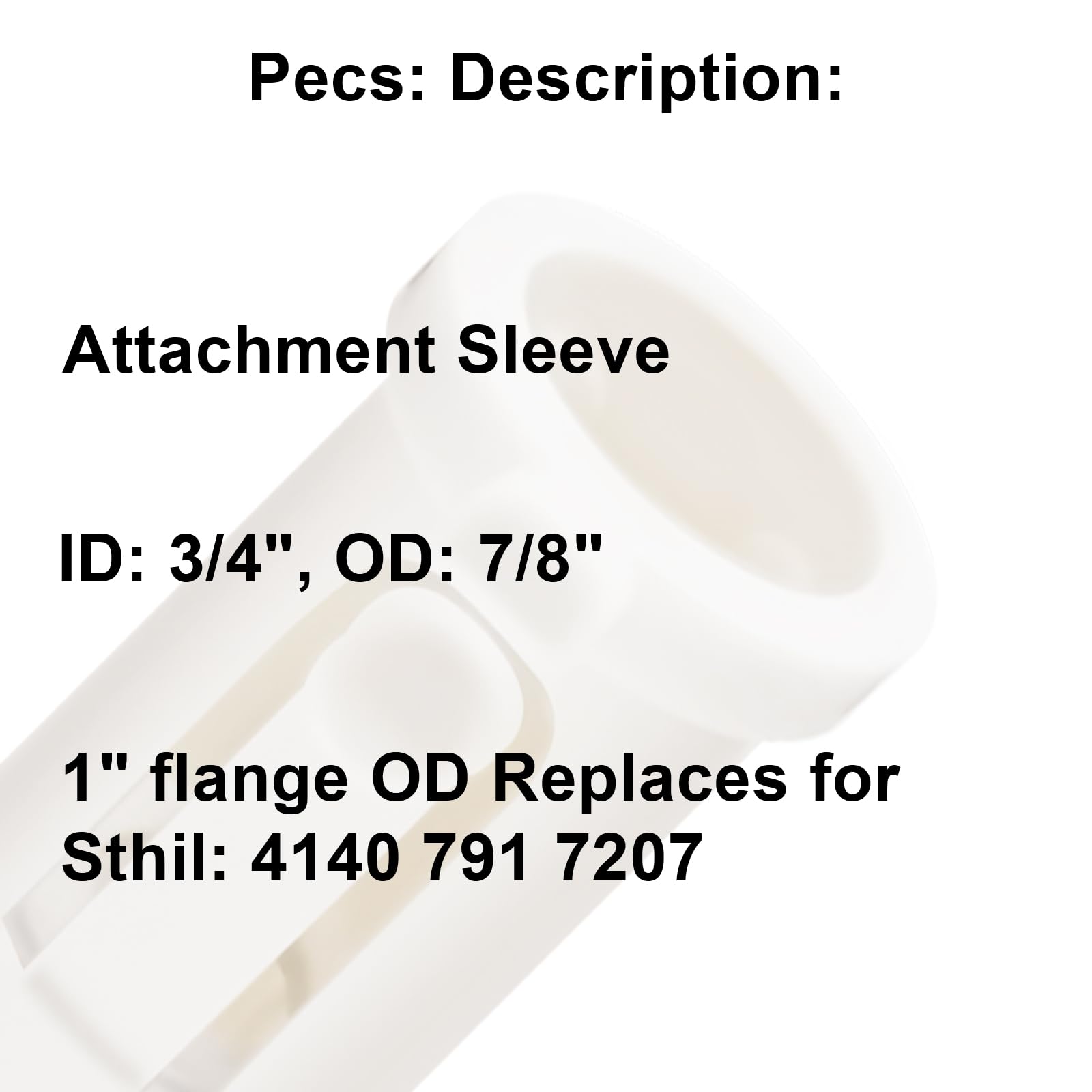 Dairrr Fuuu Lot De 6 Manchons De Fixation Pour Stihl 4140-791