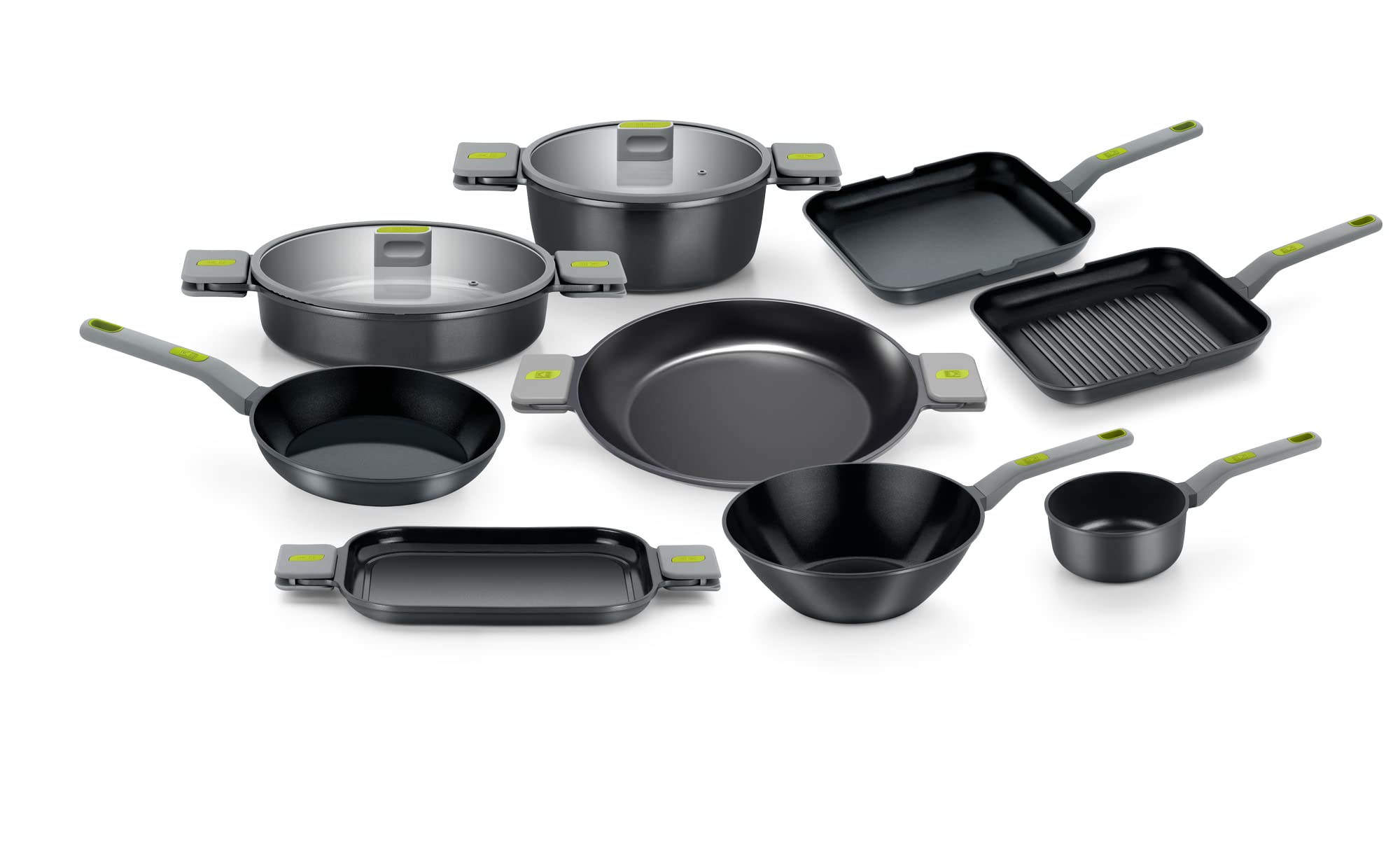 BRA Life | Grill rallado 28 cm fundición Aluminio 100% Reciclado