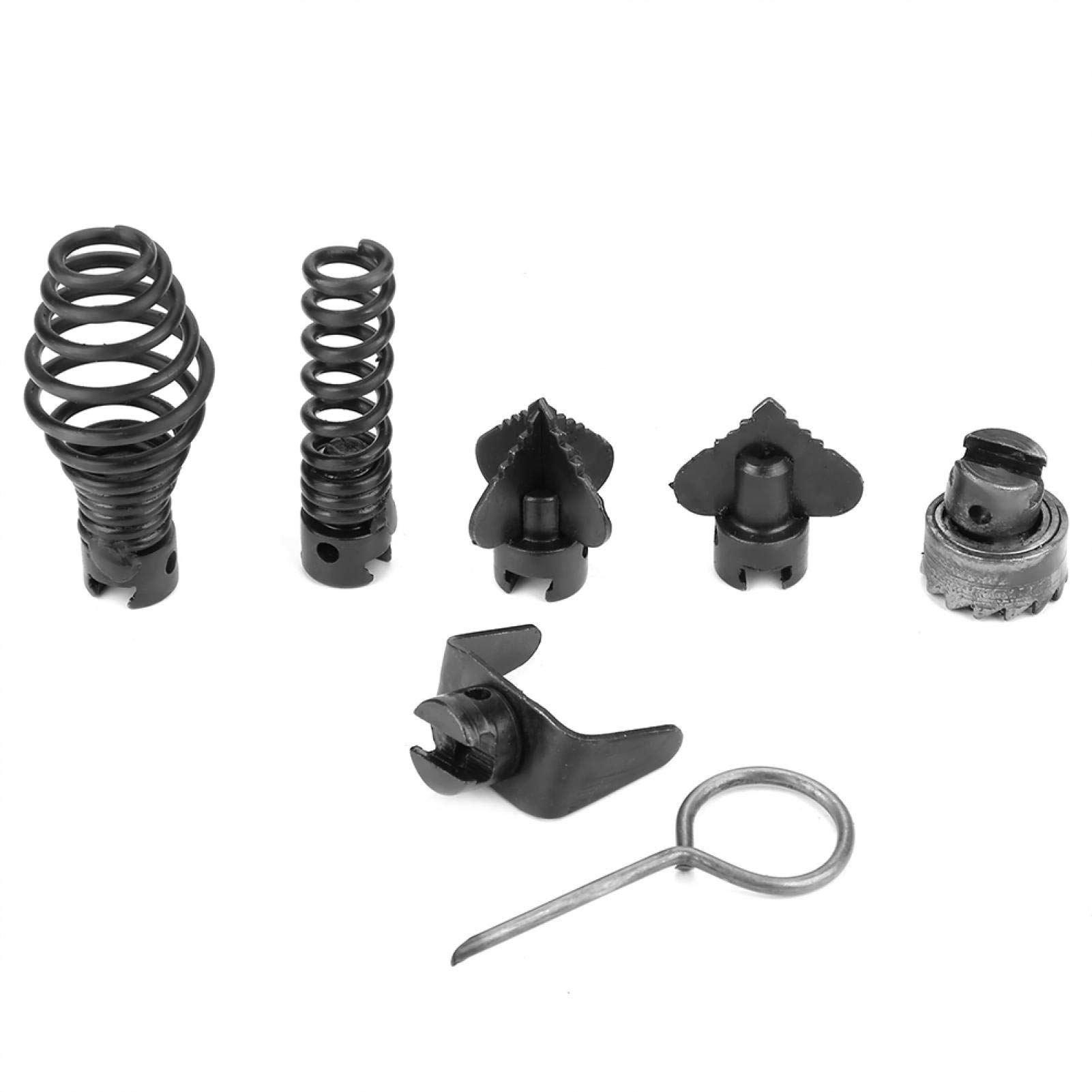 Lot De 7 Têtes De Coupe Combinées Pour Déboucher Les Canalisations - 16