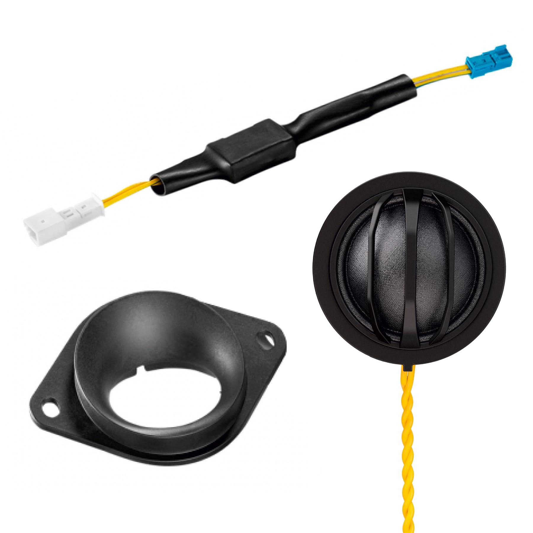 ETON UG-BMW10CNU: 10 cm Center System, kompatibel mit BMW & MINI | High-End 4 Zoll 2-Wege Plug & Play Zentrallautsprecher-System der Ultimate Serie mit Mittel- und Hochtöner, 1 Set