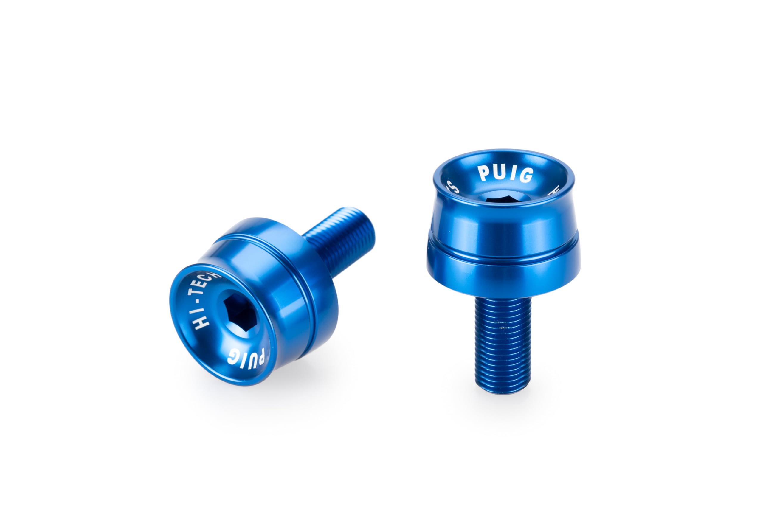 Puig Speed Bar Ends | Blue | Suzuki Hayabusa GSX-R1300 2021>Current
