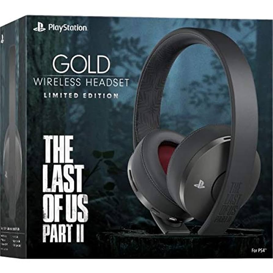 Playstation Gold Wireless Headset - The Last of Us Part II