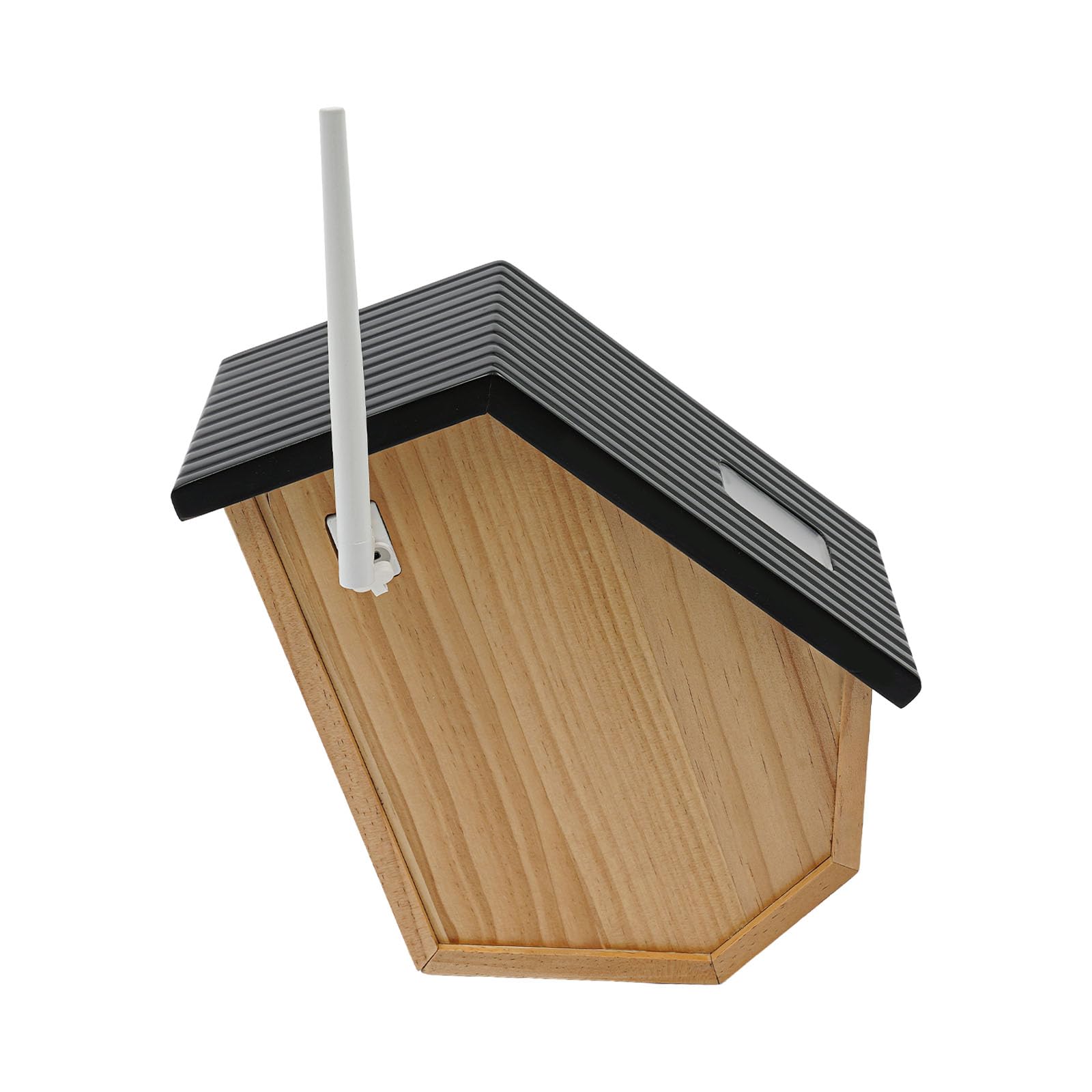 Pájaro inteligente con vigilancia interna, nido de pájaros con cámara solar con detección de IA, IP65 comedero para pájaros, caja nido, caja de observación de aves, modo de visión nocturna de