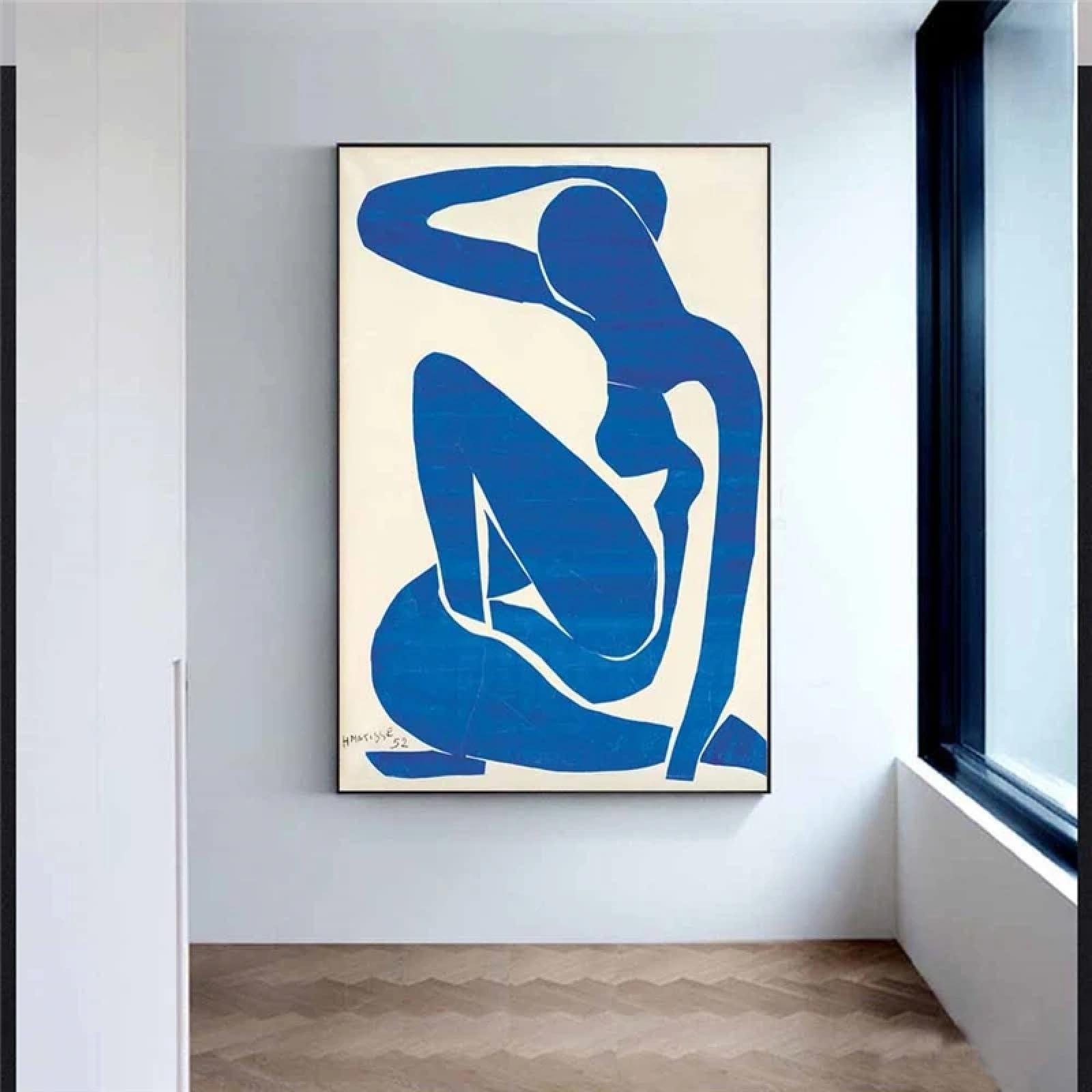 DOULAIMAI Nudo blu di Henri Matisse Dipinti su tela sul muro Poster e stampe d'arte Fauvismo Immagini d'arte per soggiorno Cuadros 70x100 cm Senza cornice