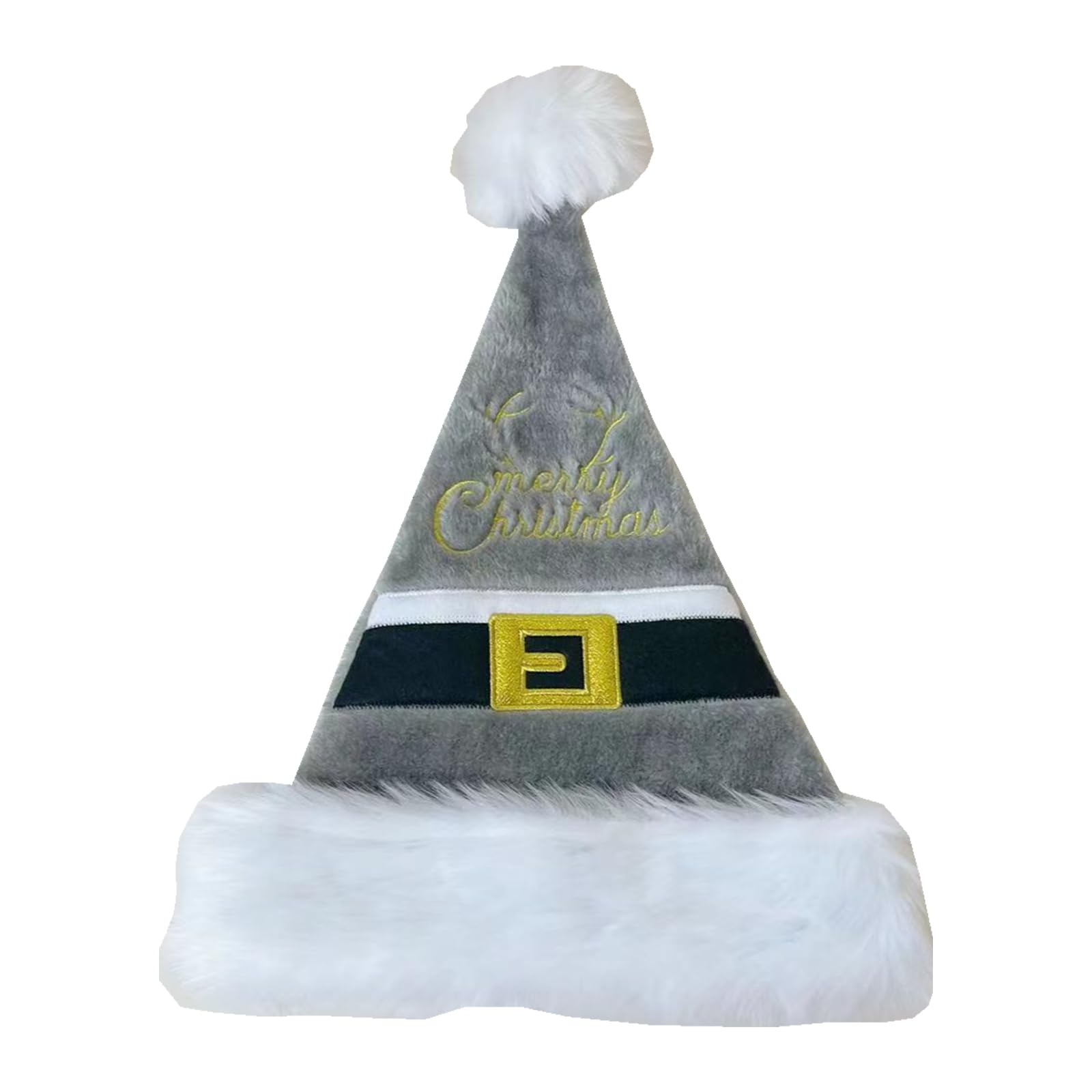 Tsophreniq Christmas Hat Velvet Santa Hat Party for New Year Stage Christmas Family Gathering Headwear Party Props and Family Gathering
