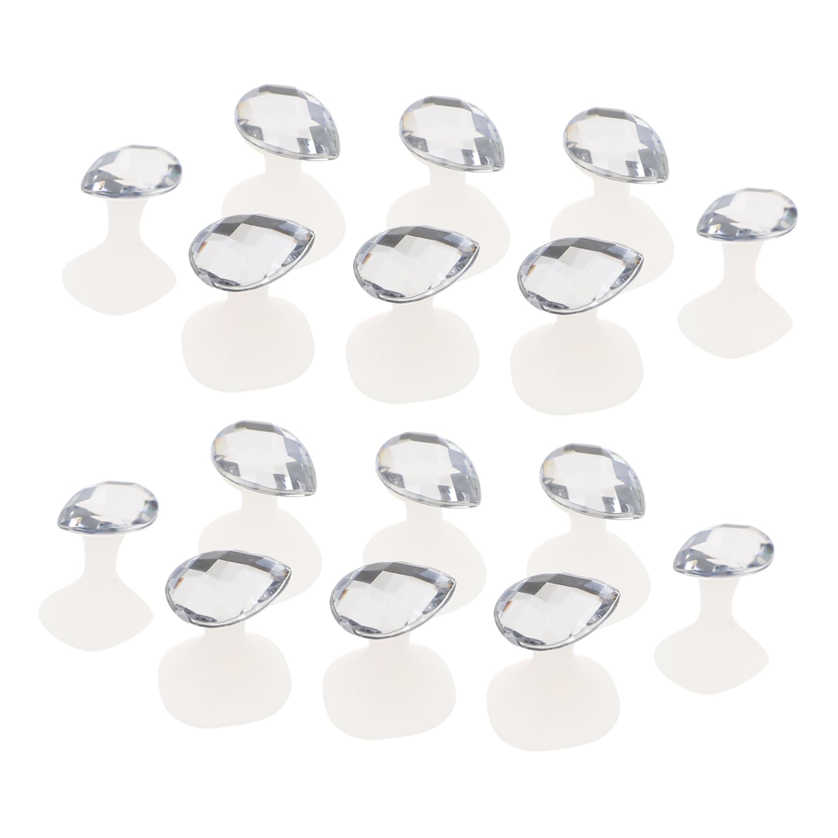 VANZACK Toe Separator for Manicure Pedicure 16pcs Nail Toe Separators Comfortable Design Spreader for Feet