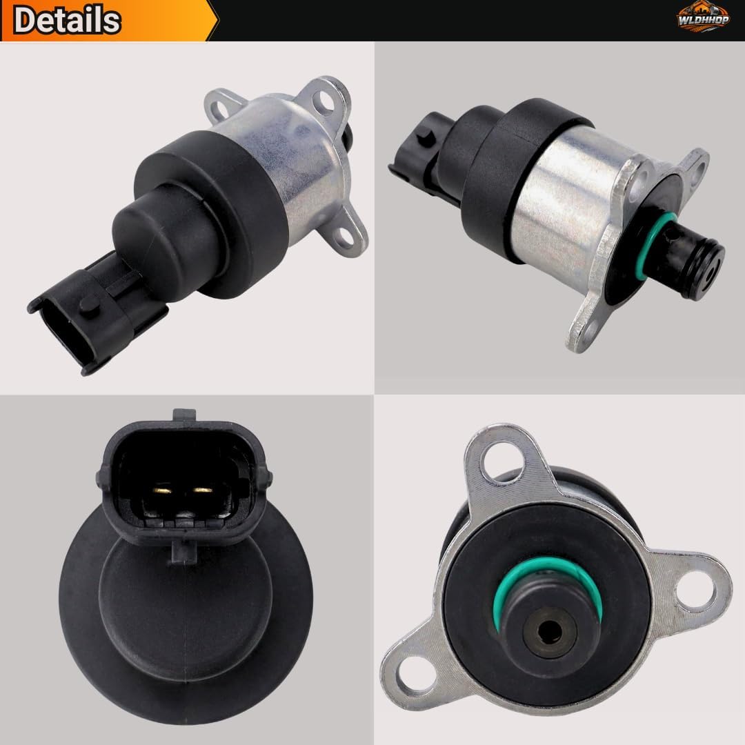 904-581 Fuel Injection Pressure Regulator Compatible with Dodge For Ram 2500 3500 4500 5500 6.7L 2007-2010 Compatible with Ram 2500 3500 4500 5500 6.7L 2011-2018