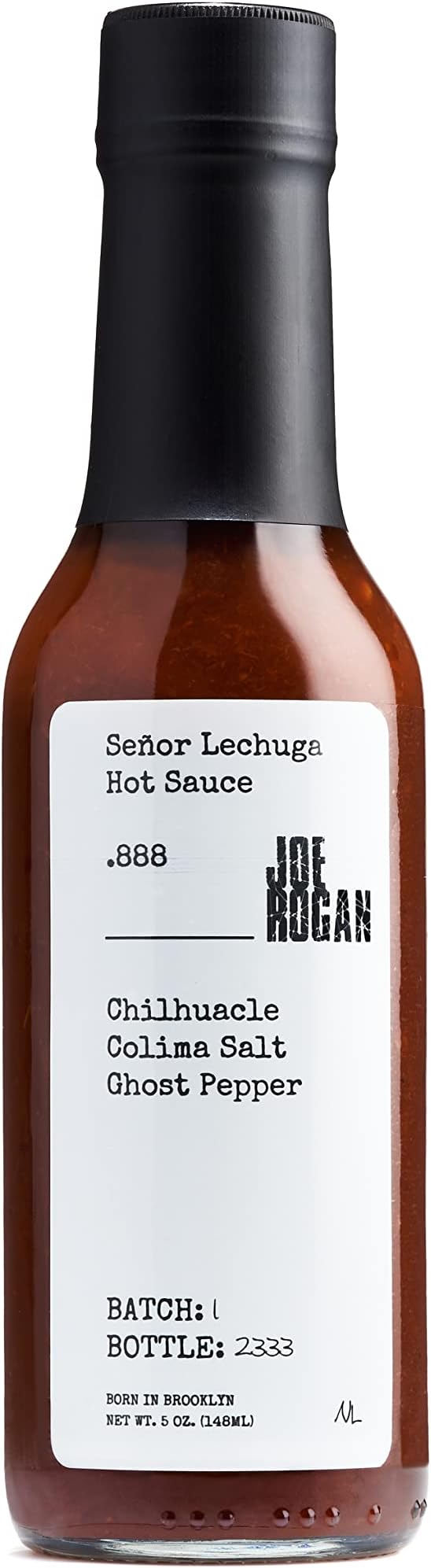 Señor Lechuga Joe Rogan x Hot Sauce .888 Chilhuacle, Colima Salt, Ghost Pepper