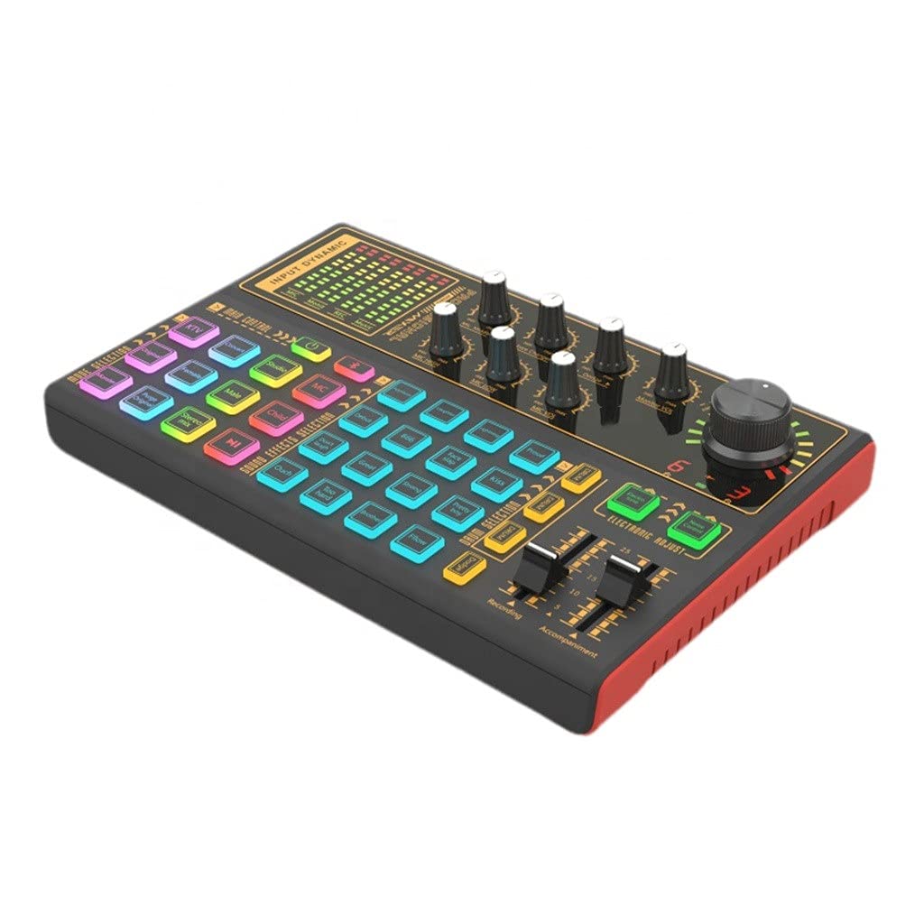 Attrezzatura per Mixer Telefono Cellulare Computer Generale Scheda Audio Esterna Multifunzione USB Superiore Tipo
