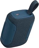 JBL GO 5 Enceinte Bluetooth Ultra‑Portable avec JBL Pro Sound Puissant et Basses percutantes, appairage AirTouch, Conception étanche, 10 Heures d’autonomie, Bleu - 4