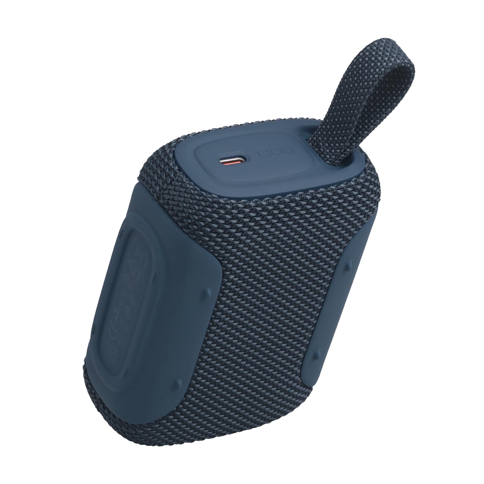 JBL GO 5 Ultra-przenośny głośnik Bluetooth z dużym dźwiękiem JBL Pro i mocnym basem, parowanie AirTouch, wodoodporna konstrukcja i 10-godzinny czas odtwarzania, niebieski