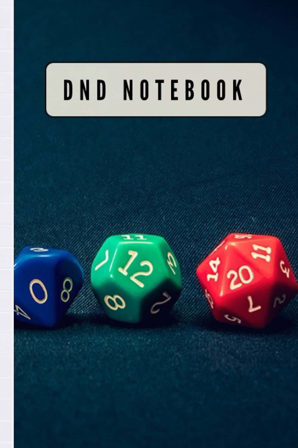 Graph Paper Notebook: Dnd Notebook, Dungeons and Dragons, RPG Notebook - Square Graphing Paper, Medium Size, 6'' x 9'', 120 pages