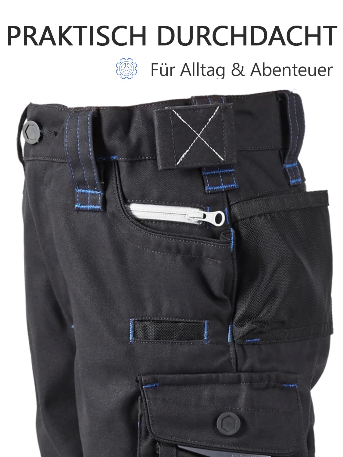 Unisex – Pantalones de cintura para niños e.s.Motion 2020