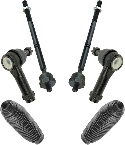 Miniatura 64 de TRQ Kit de Dirección Delantera Cremallera de Dirección y Fuelle de Piñón y Barra de Acoplamiento Compatible con Chevrolet Aveo 2004-2011 Aveo5