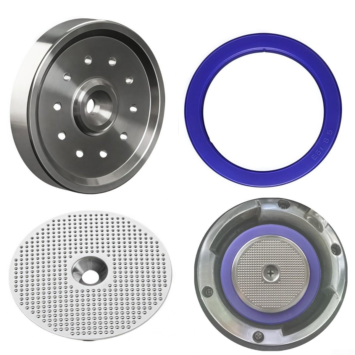 Filtro per doccia Acciaio 58mm Per Breville Riutilizzabile