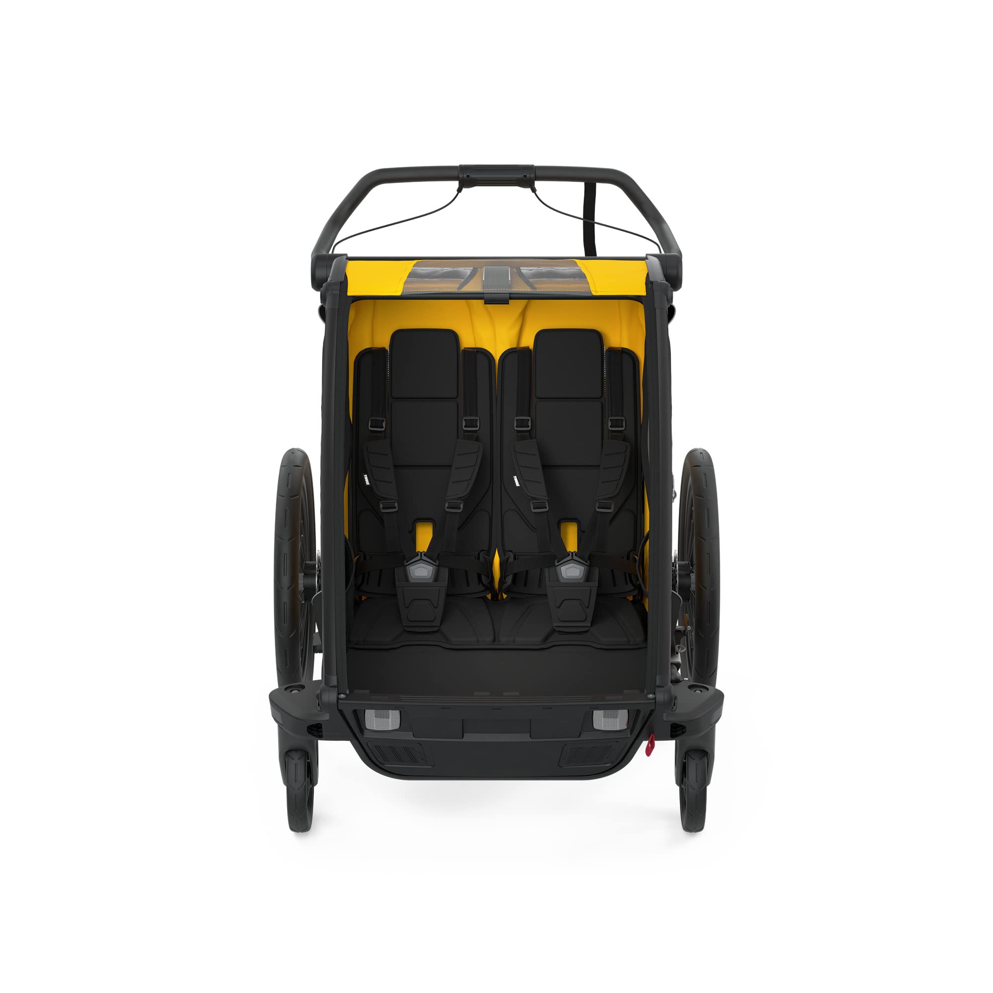 Thule Chariot Sport 1 Multisport Fahrradanhänger - Amarillo - Remolque de bicicleta para padres activos con niños de 1-5 años - Unisex