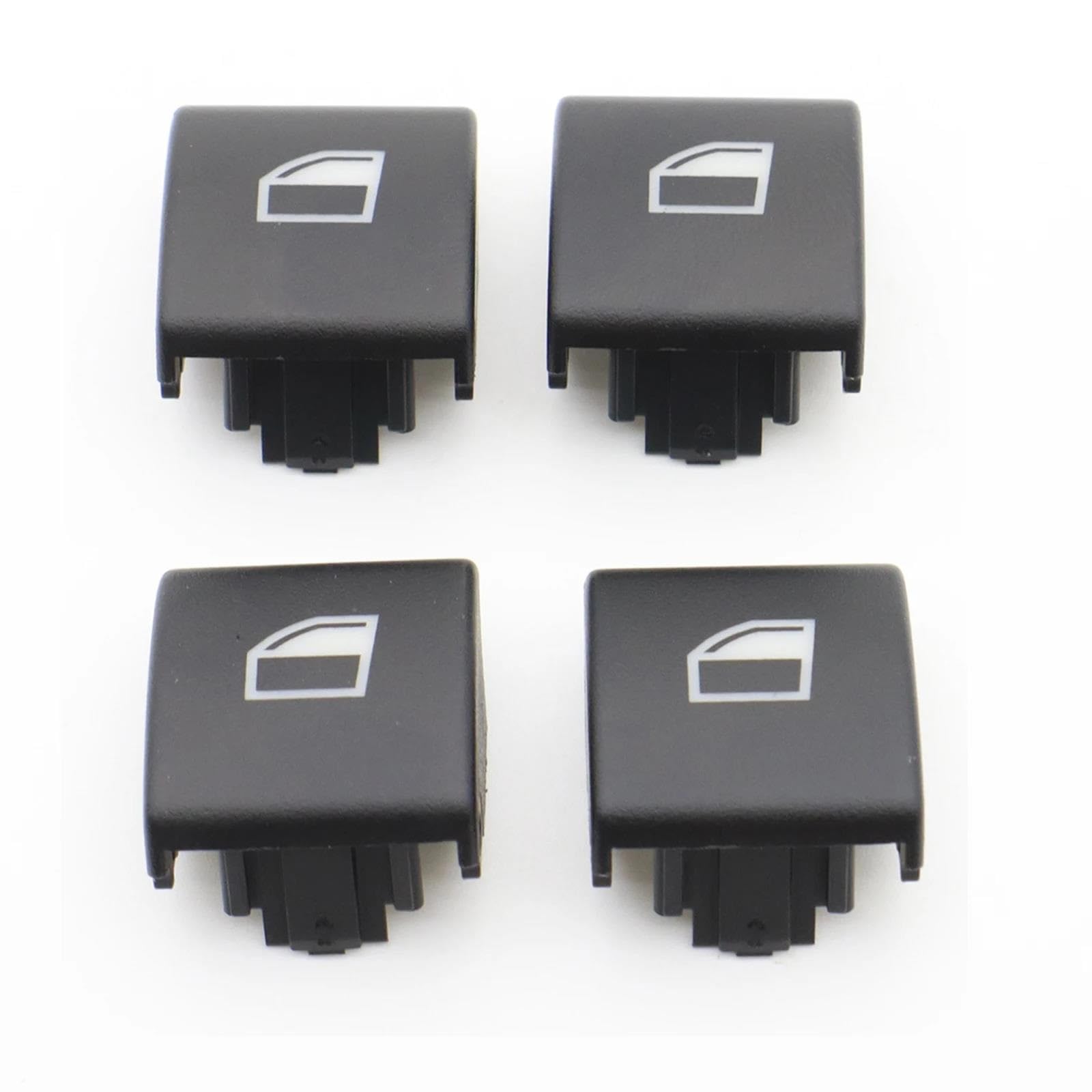 Interrupteur lève-vitre BMW E46 X5 E53 X3 E83 : Cache bouton de vitre électrique 4x