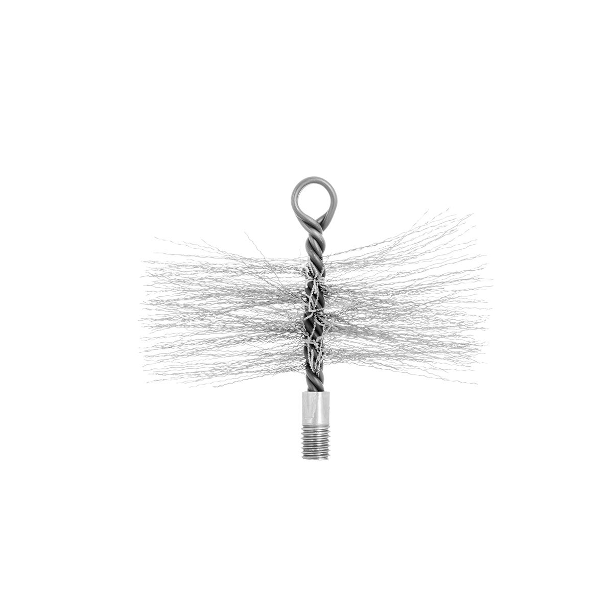 Testina Spazzacamino Nylon Pyro Feu 150mm - Filettatura M12, Per Pulizia Camini E Stufe, Gialla - Foto 3