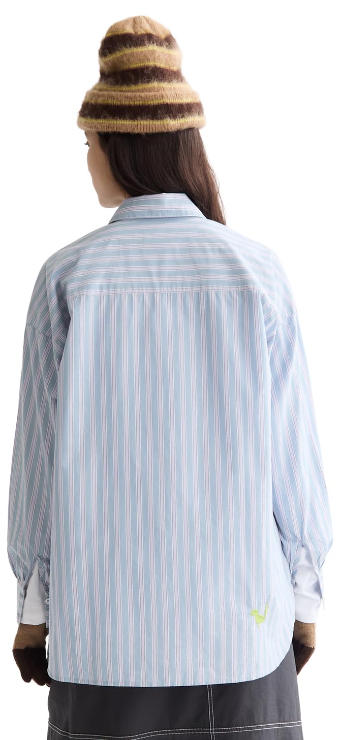 Scotch & Soda Embroidered Girlfriend Shirt Camicia Donna