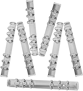 TEHAUX 7 Peças De Anéis De Plástico Para Fichário Kit De Substituição De Espinhos De Folhas Soltas Para Planejadores DIY Encadernações De Bobina Espinhos Faça Você Mesmo Anel De