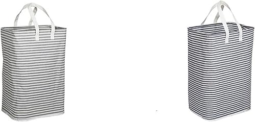 Miniatura 5 de JINBAR Laundrybasket Laundry Baskets, Freestanding Laundry Hamper with Long Reinforced Handles, Foldable Lightweight Baskets