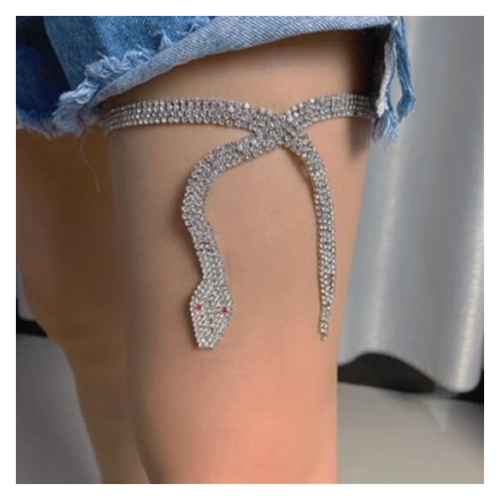 Body Chain Damen Kette - Goldfarbene einfache Strandkette mit Kreuzband für Taille und Bauch - Schwarze Harnaskette - Edler Schmuck für Damen - Accessoires