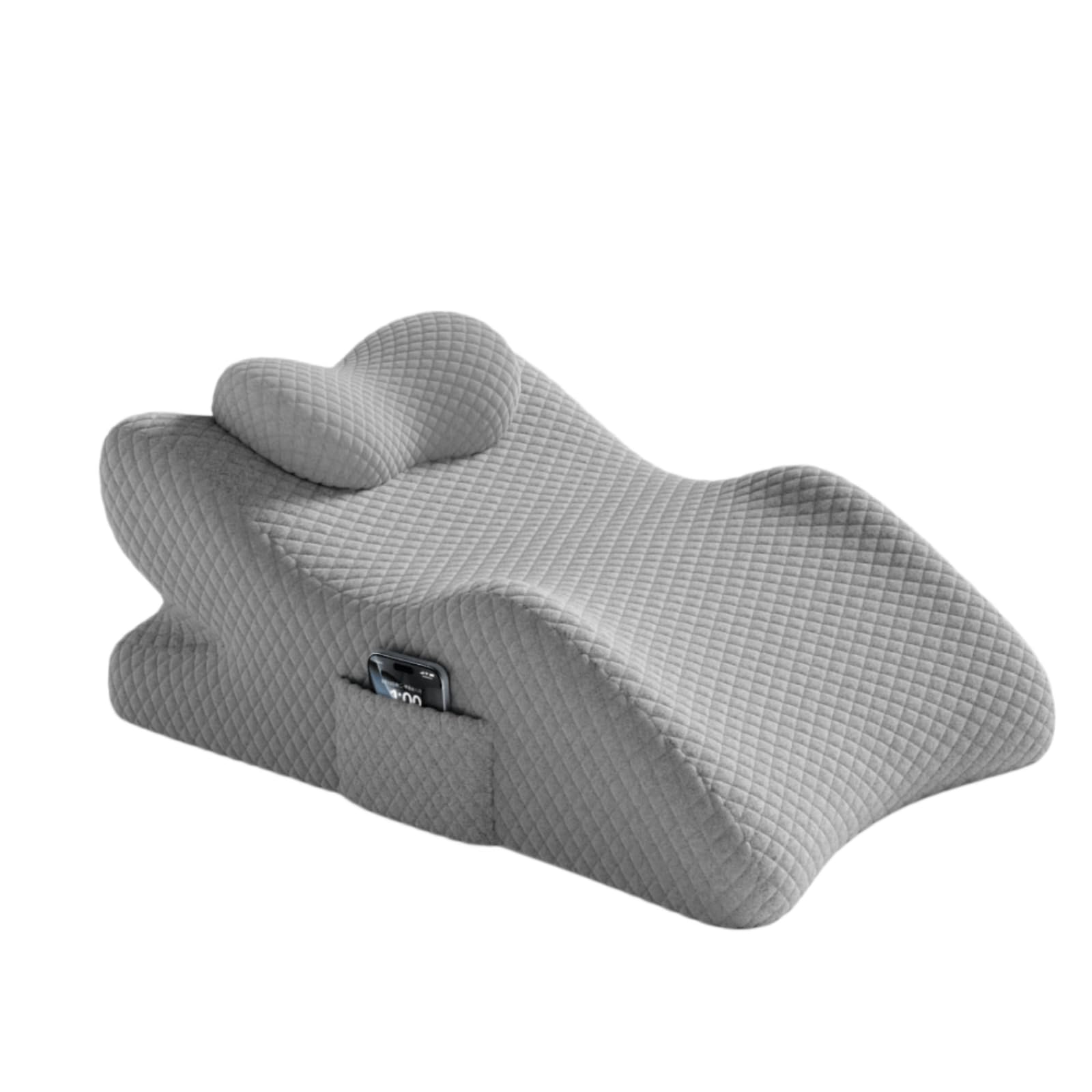 Ergonomiczna poduszka z pianki z pamięcią kształtu, dla kobiet w ciąży i pleców, poduszka do wypoczynku na łóżko i sofę, oddychająca, chłodna w dotyku