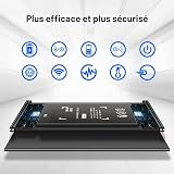 Batterie de rechange Li-ion pour HAC-003, 4800 mAh, super haute capacité, compatible avec Nintendo Switch 2017 HAC-001, HAC-A-BPHAT-C0 HAC-S-JP avec kit d'outils de réparation DIY - 4