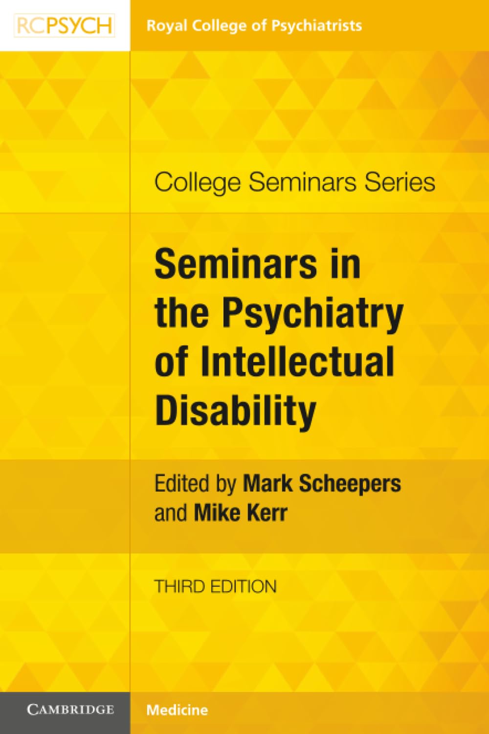 Seminars in the Psychiatry of Intellectual Disability (College Seminars Series)
