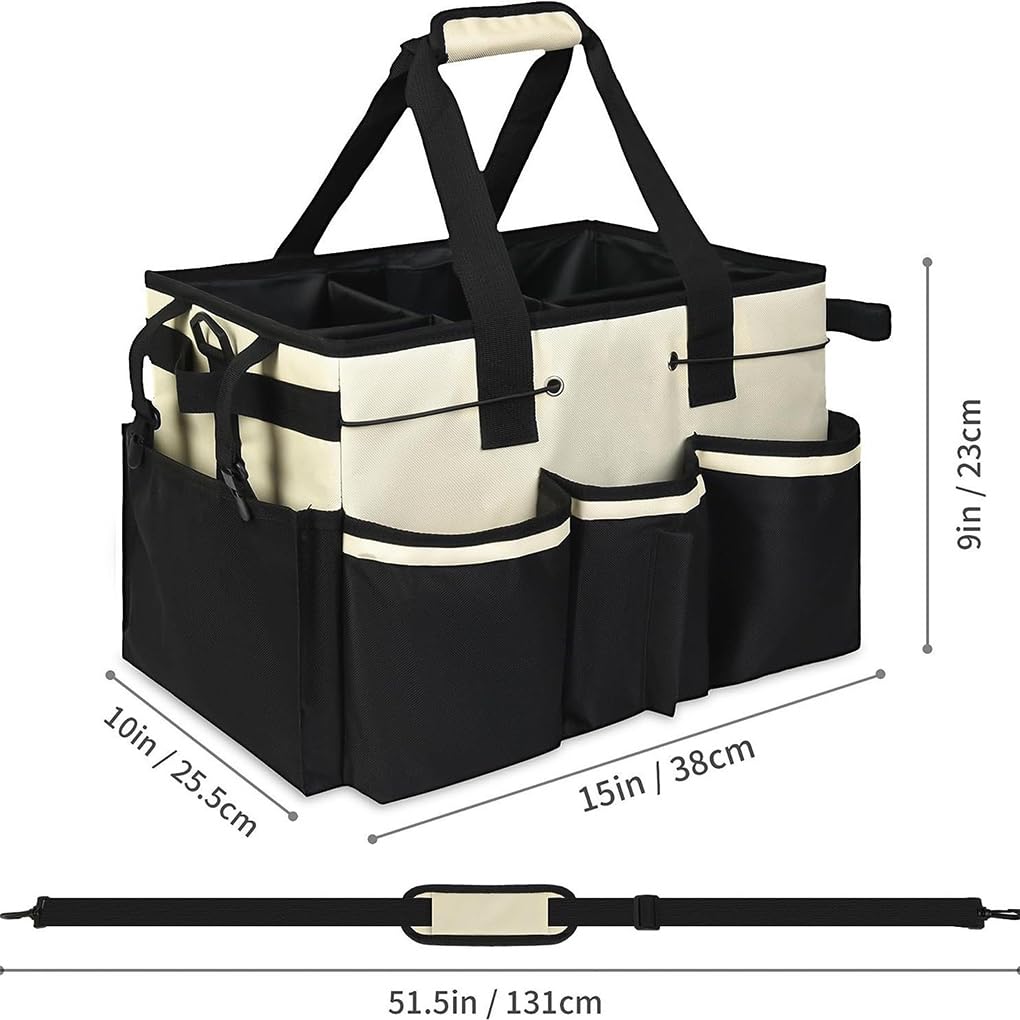 Sac de Rangement d'outils Portables, Organisateur pour Outils de Travail, Sac à Robuste et étanche, à Professionnel