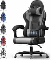 Airfish Gaming Bürostuhl Mit Massage – Ergonomis Produktbild-Vorschau 3