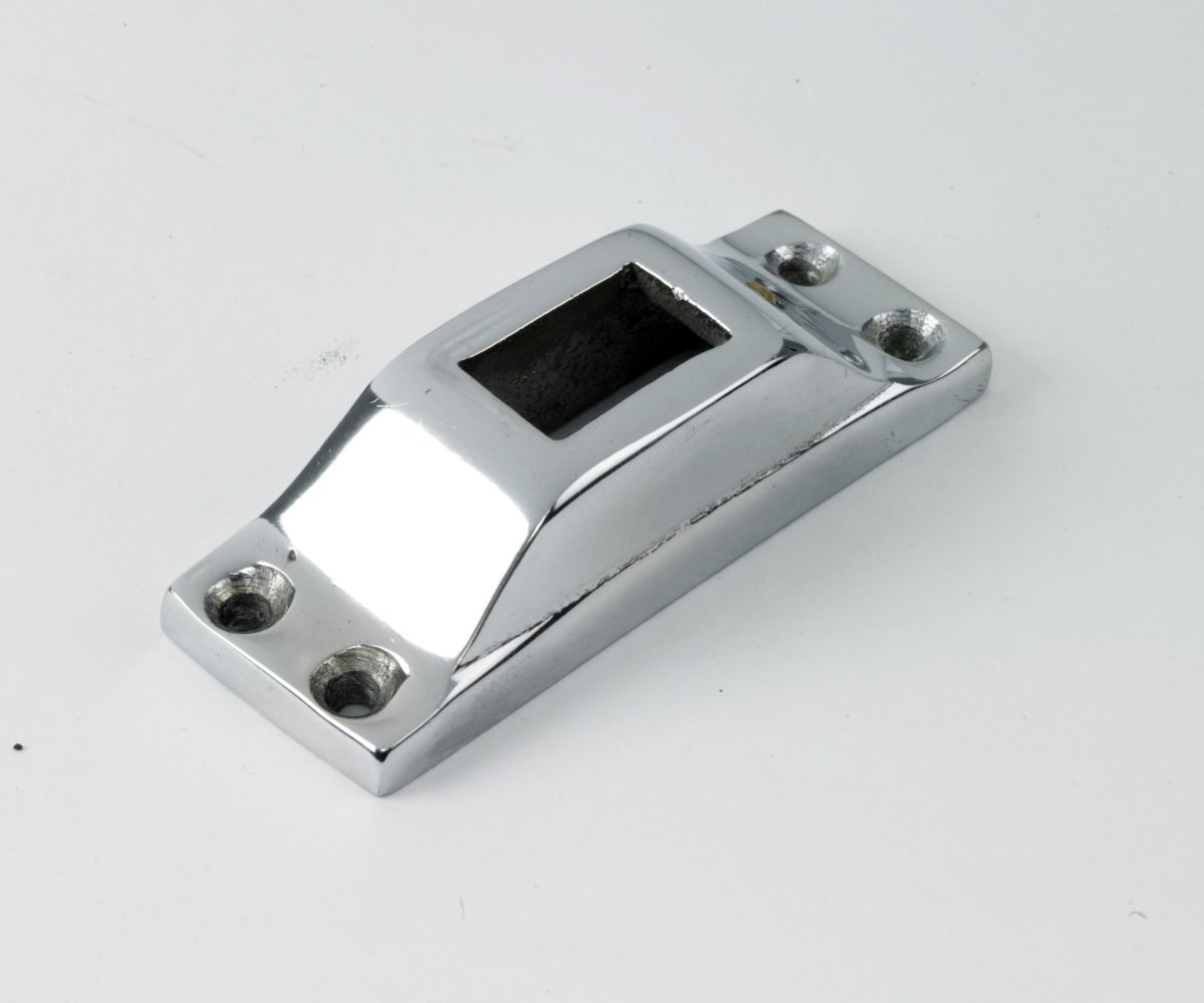 Hand Made Stainless Steel Stair Spindles - Different Designs Available (Rake Bracket - Single)