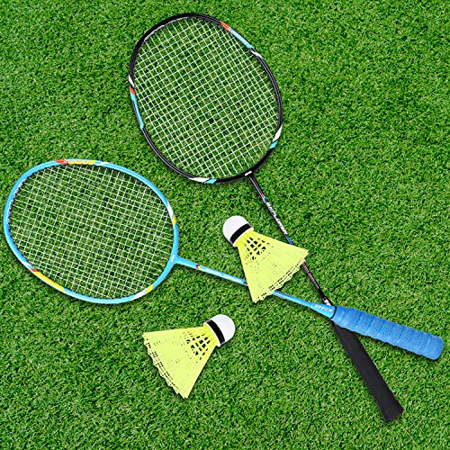 image for oppum Carbon Fiber Composite 2 Player Badminton Racket Integral Formin