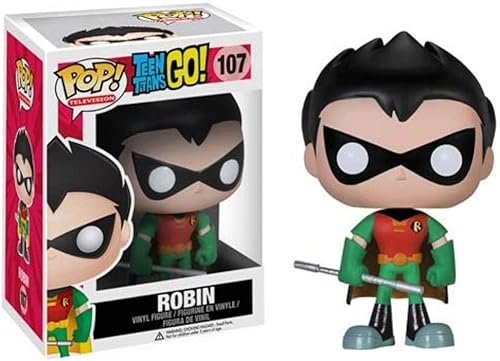 Funko POP TV: Teen Titans Go! - Figura de acción de Robin