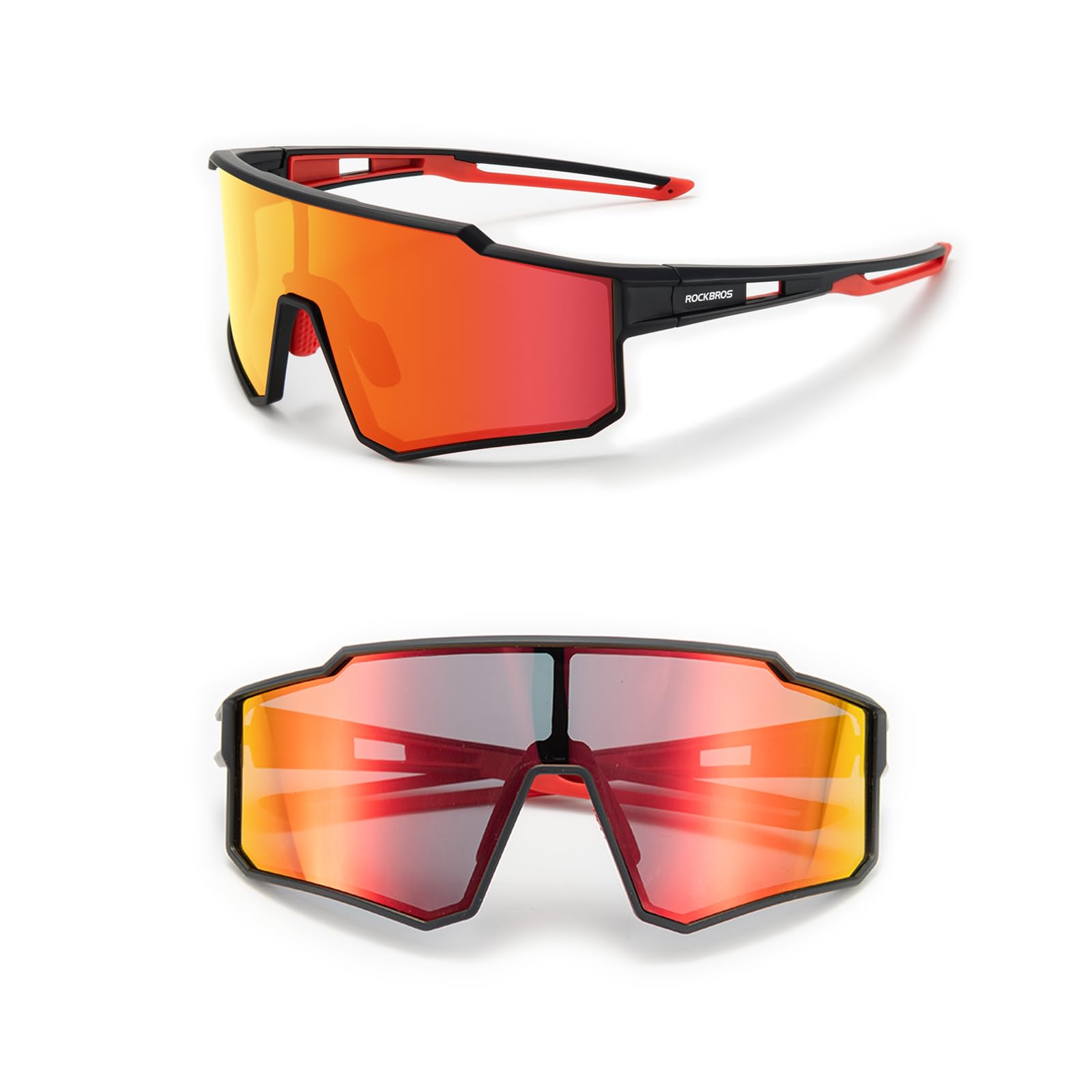 ROCKBROS Gafas de Ciclismo Polarizadas TR90 Gafas de Sol Deportivas para Mujeres Hombres Running Deportes al Aire Libre