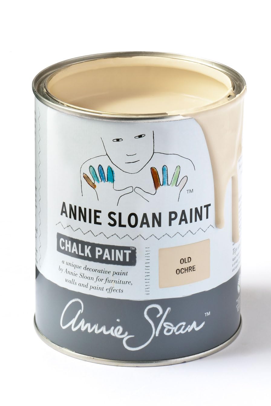 Dovetails Vintage Annie Sloan Chalk Paint 1 litre Old Ochre Furniture Paint