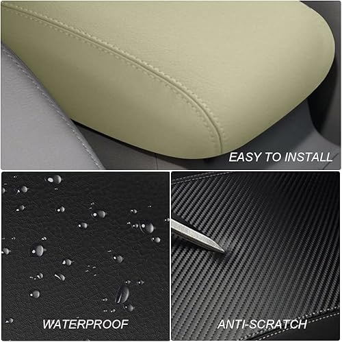 Miniatura 5 de DEYTOP Cubierta de consola central para Subaru Crosstrek 2012-2017 Funda para reposabrazos de automóvil para Subaru Impreza 2012-2017 Accesorios