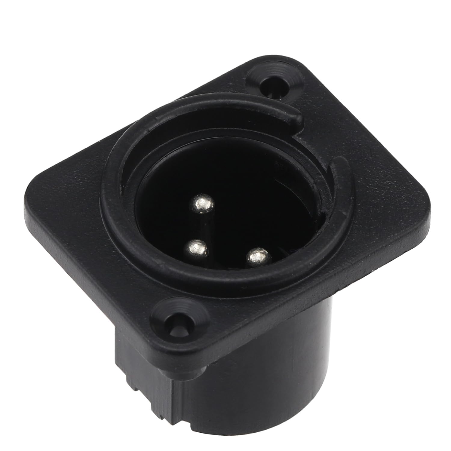 Hicon XLR paneelconnector 3-pins HI-X3DM-G - kopen bij