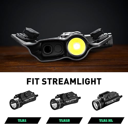 Miniatura 2 de WARRIORLAND OWB Funda Kydex de corte óptico compatible con Glock 17194445 (GEN 1-5) y G2332 (Gen 3-4) TLR-1TLR-1STLR-1 HL, cintura exterior,