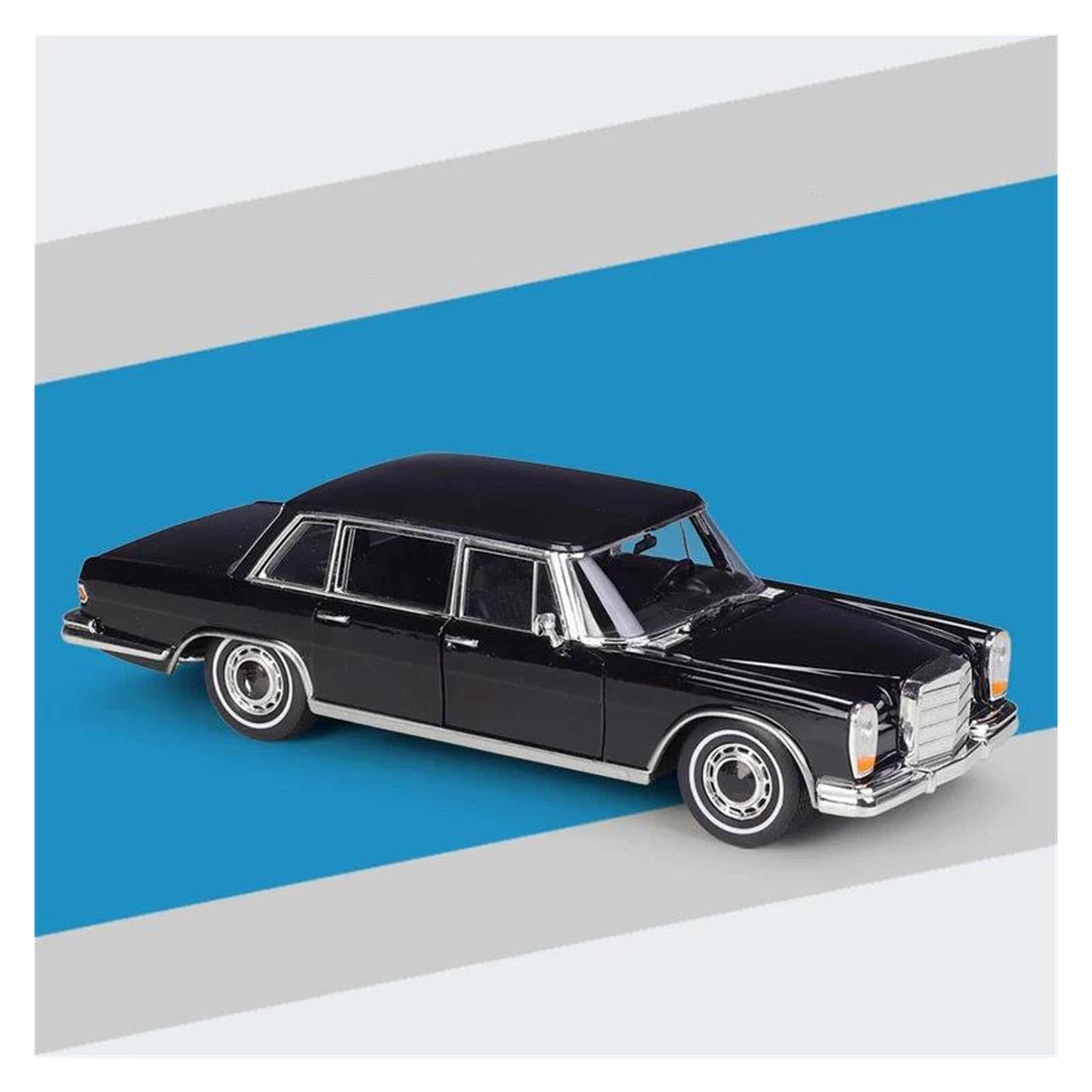 BANKOTO Diecast Car For Benz 600 1963 Diecast Model Car Collectible