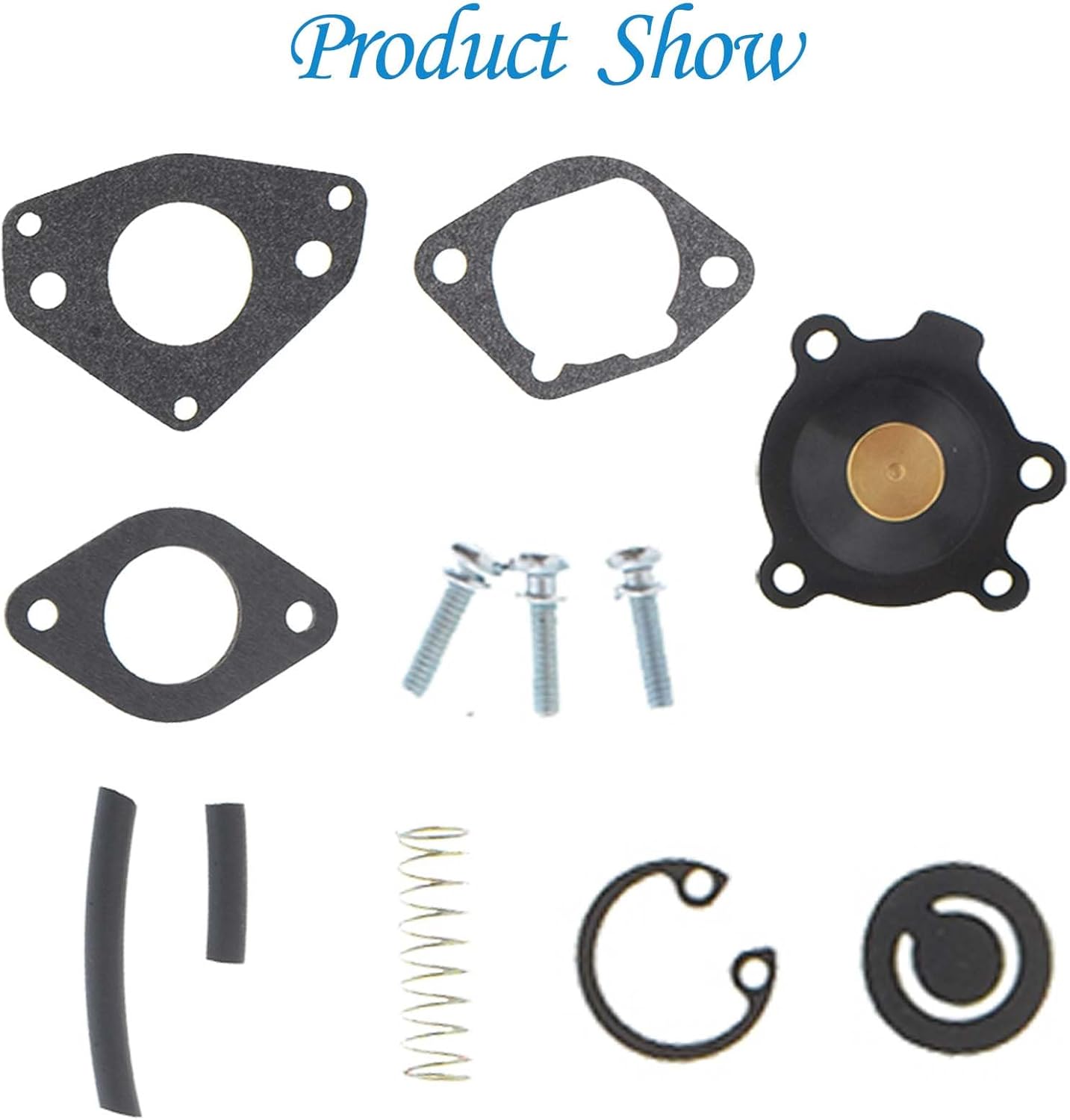 Autoparts Carburetor Accelerator Pump Repair Rebuild Kit Replacement for Kohler Engine CV17-CV25 CV640-CV740 Lawn Mower 24-757-21-S